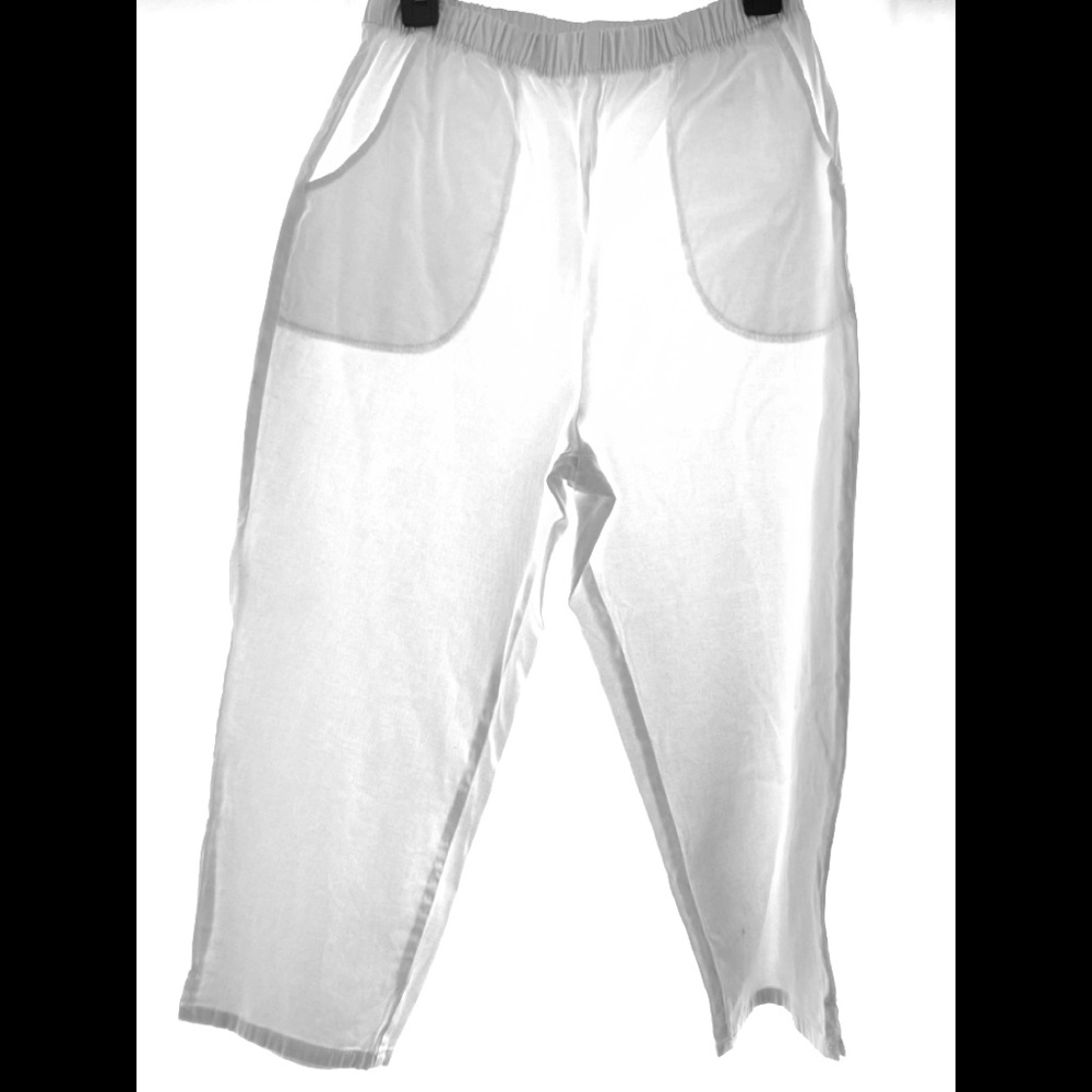 Denim&co white capris